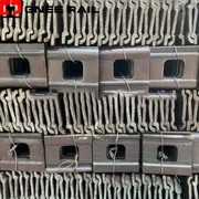 Rail Gauge Baffle pou Railway Sleeper Fastening System