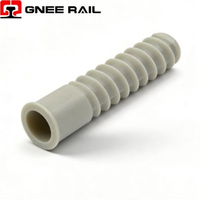 Rail plastik goujon|PA66 ak materyèl HDPE